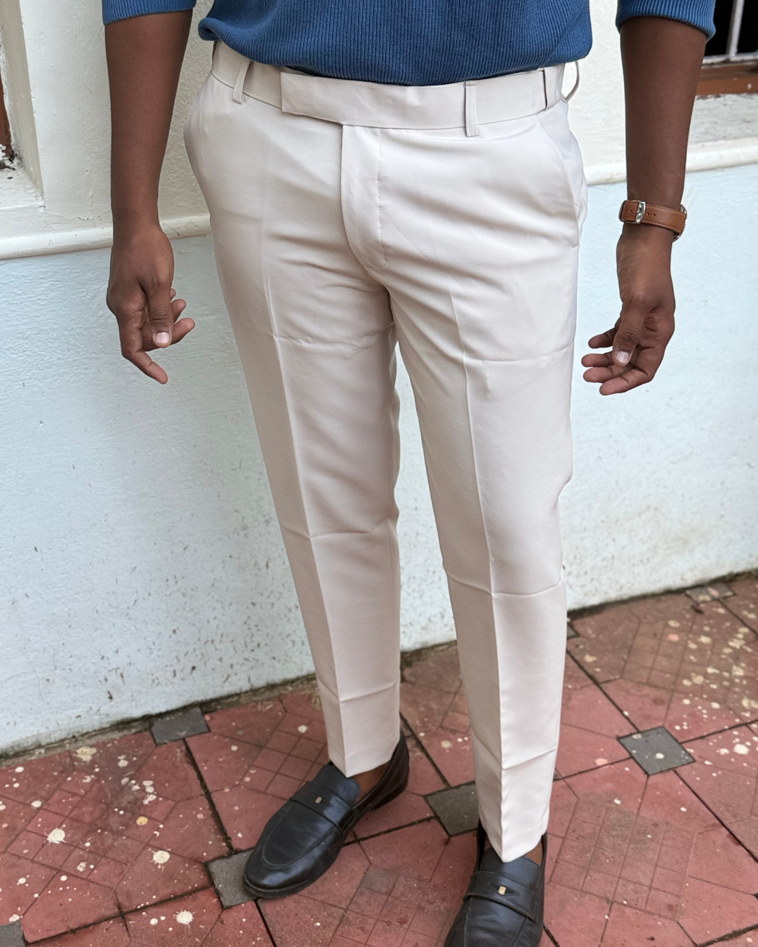 Formal Trousers - Beige