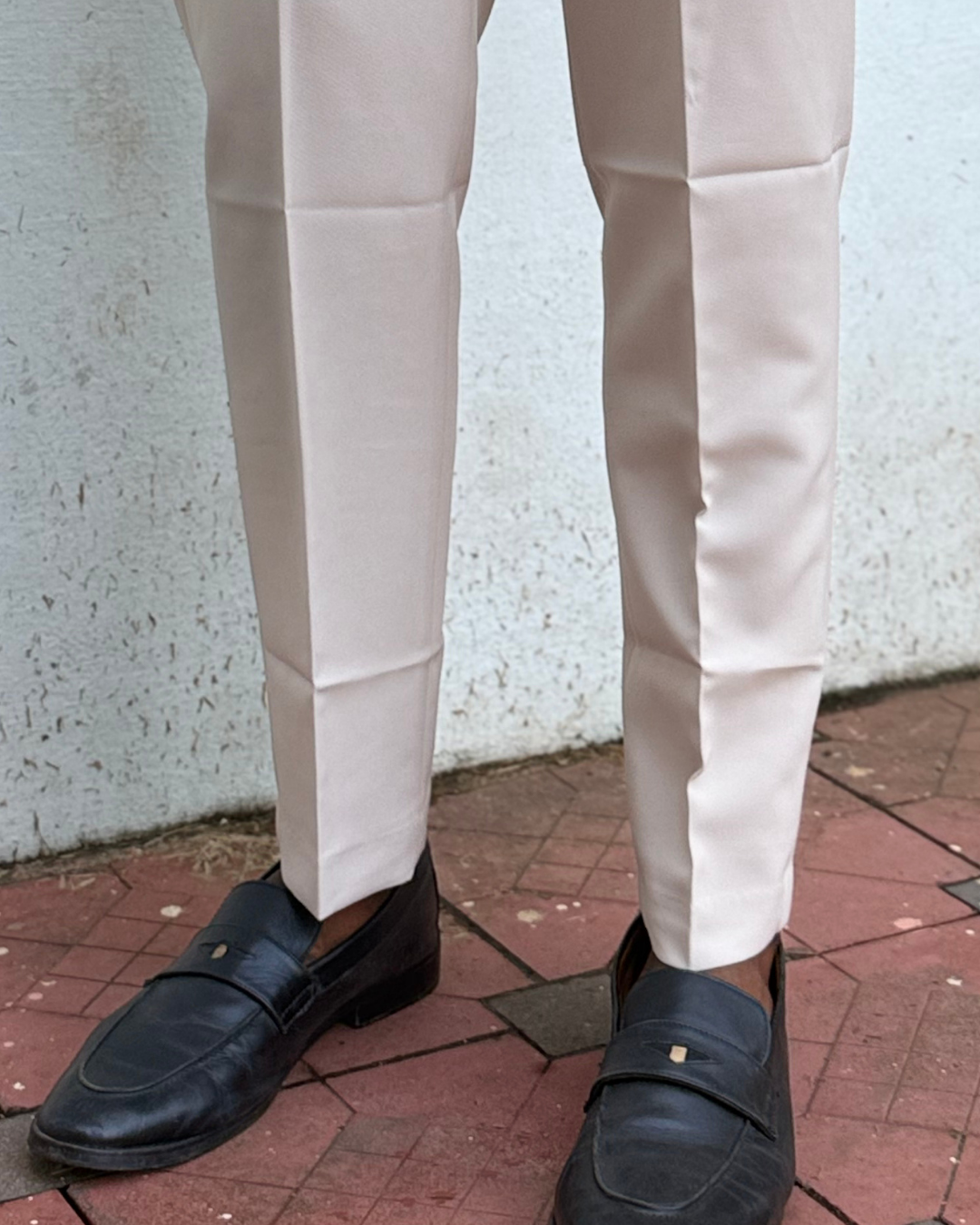 Formal Trousers - Beige - Image 3